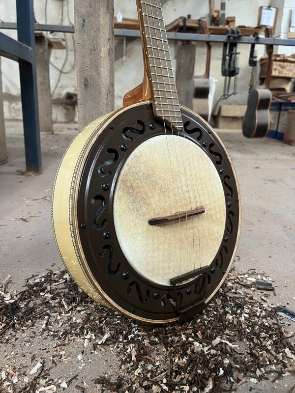 Banjo Modelo Natural Laminado de Marfim - feito sob encomenda, 4 meses
