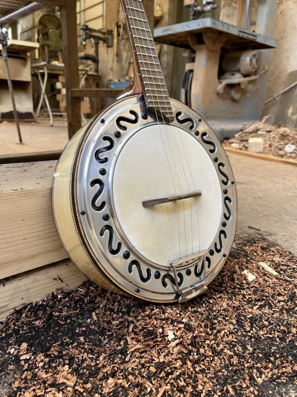 Banjo Modelo Natural Laminado de Marfim - feito sob encomenda, 4 meses
