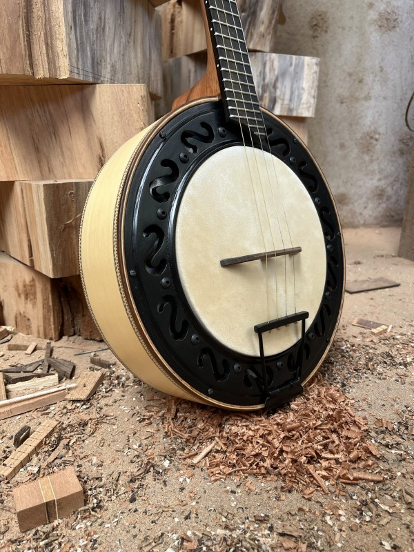 Banjo Modelo Natural Laminado de Marfim - feito sob encomenda, 4 meses
