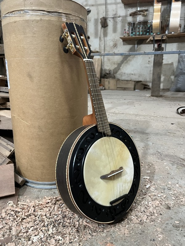 Banjo Modelo Natural Laminado Ébano - feito sob encomenda, 4 meses
