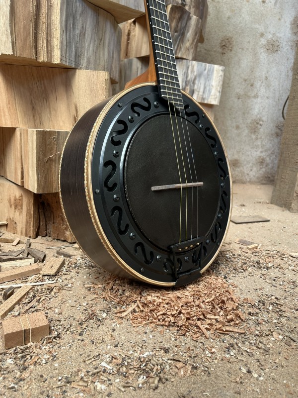 Banjo Modelo Natural Laminado Ébano - feito sob encomenda, 4 meses