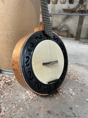 Banjo Modelo Premium de Cedro - feito sob encomenda, 4 meses